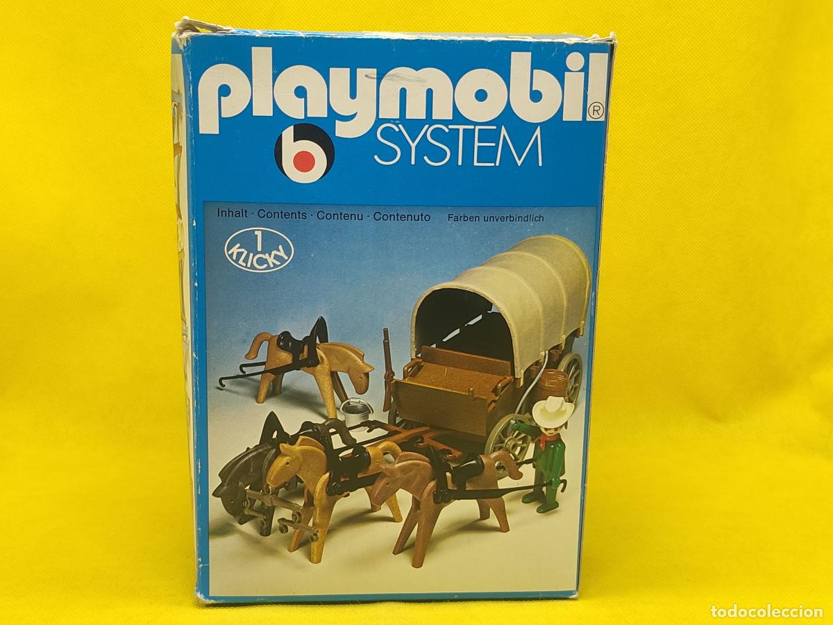 Playmobil: Playmobil Carreta del oeste con 4 caballos REF 3243 - Foto 1