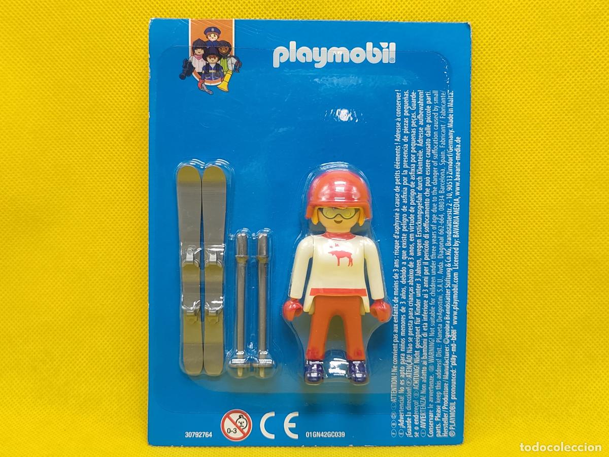 Playmobil: Playmobil Esquiadora colecci&oacute;n planeta oficios