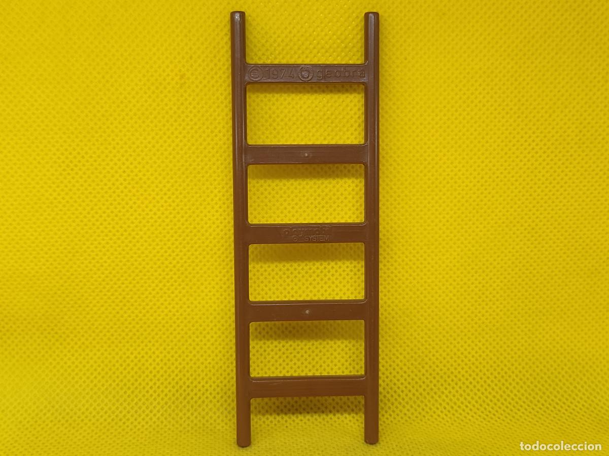 Playmobil: Playmobil Escalera marr&oacute;n oscuro