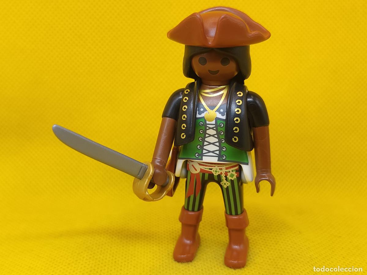Playmobil: Playmobil Bucanera negra con sable, mujer pirata