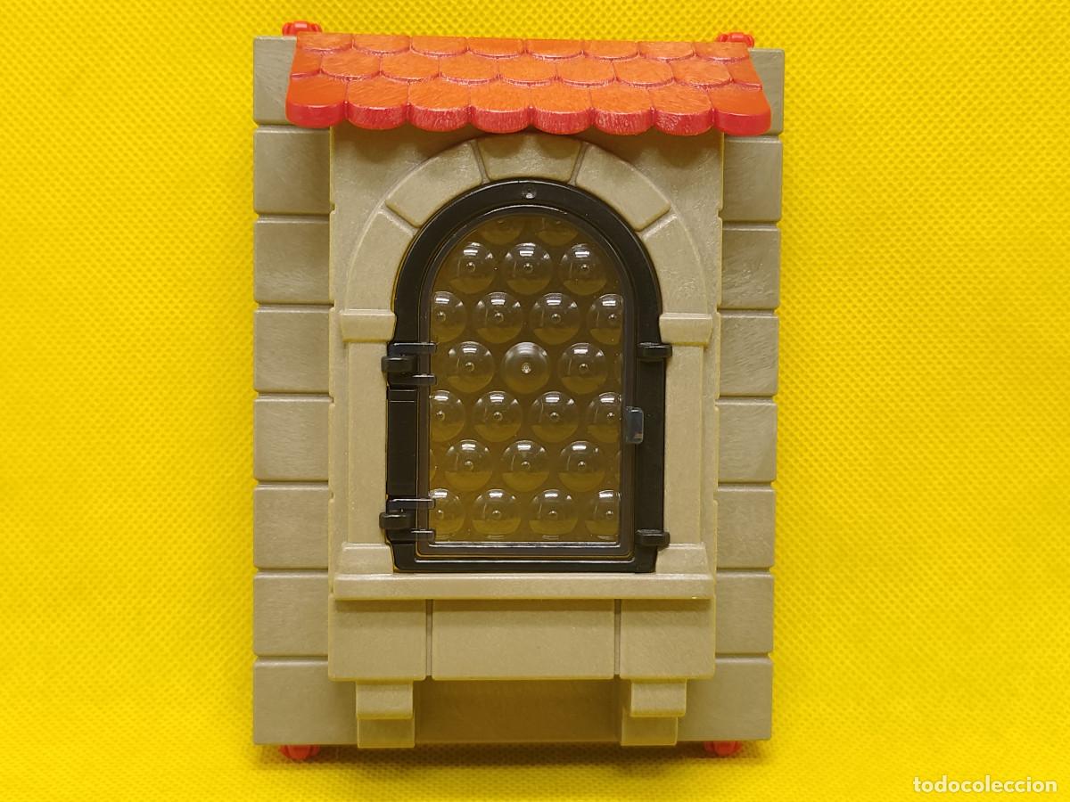 Playmobil: Playmobil Ventana de castillo con cristalera, conexi&oacute;n system X