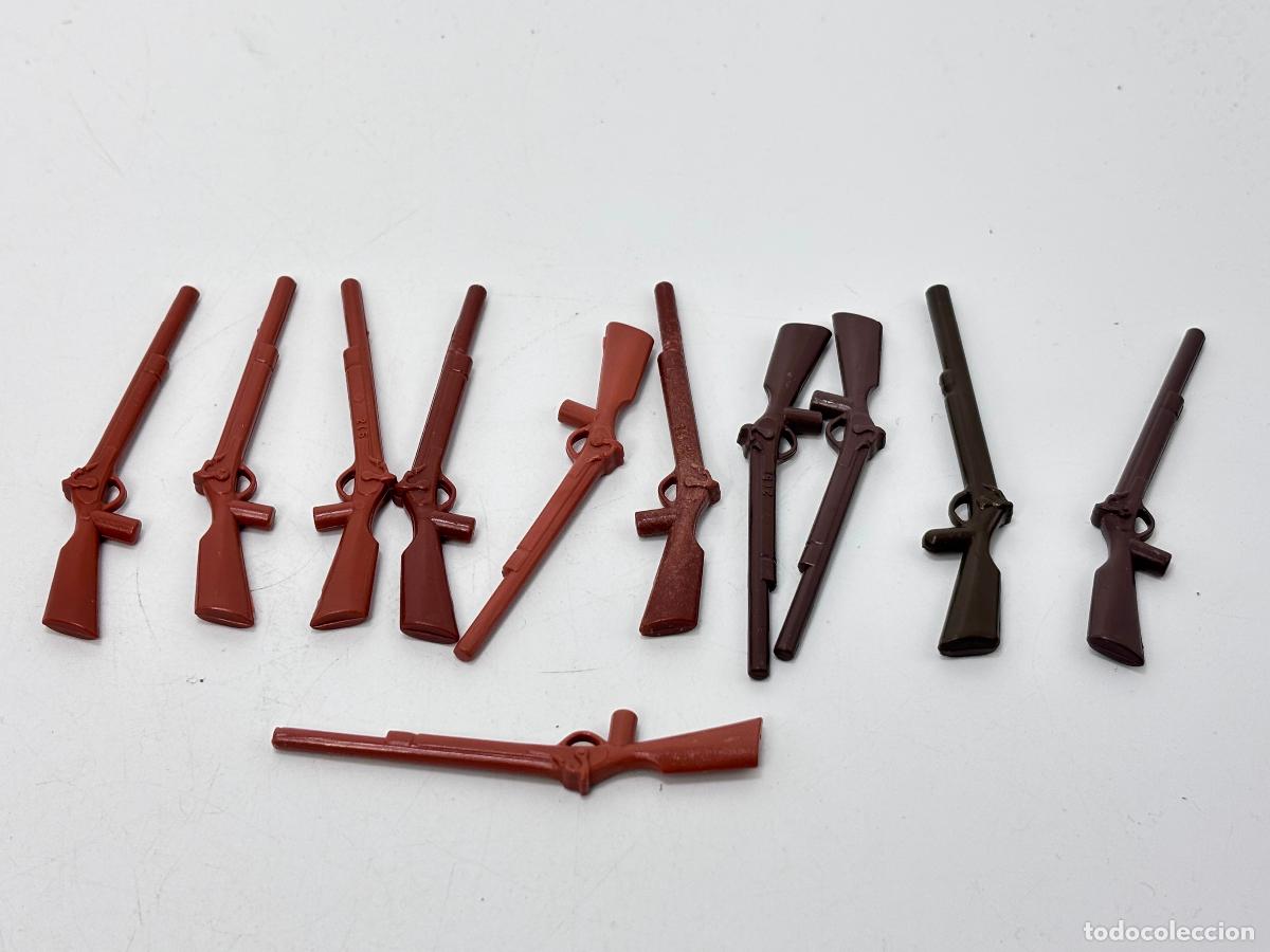 Playmobil: Playmobil lote rifle escopeta bandido vaquero oeste