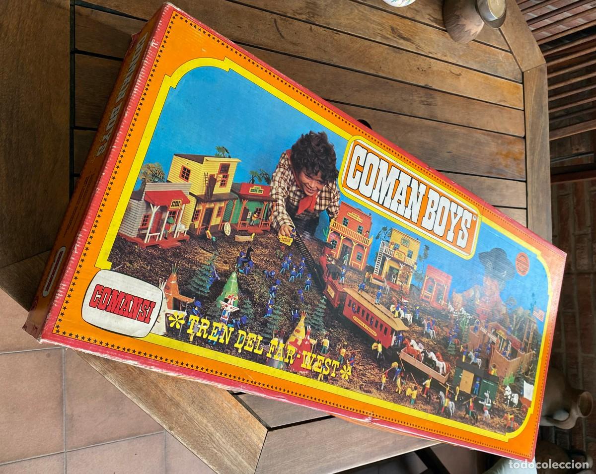 Playmobil: Tren del Oeste Coman-Boys de Comansi- Completo - Foto 1