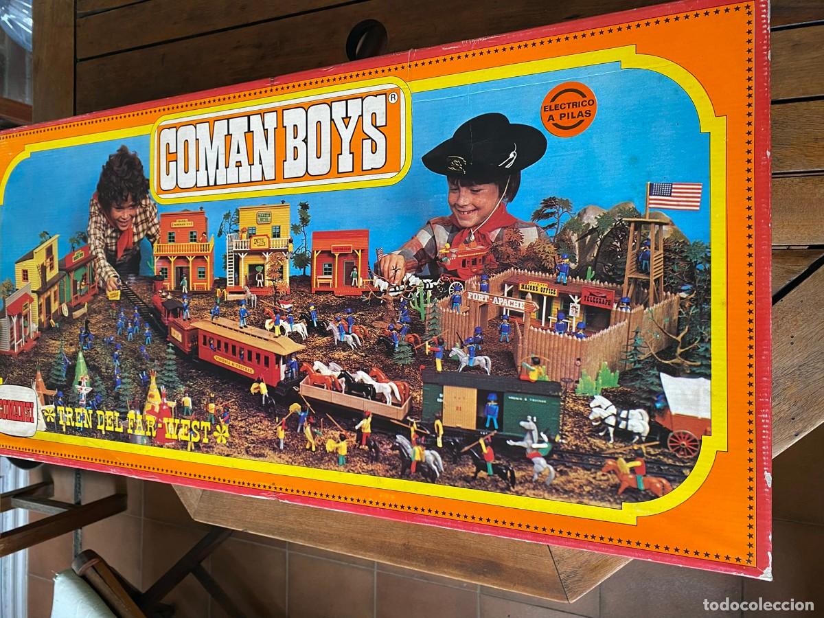 Playmobil: Tren del Oeste Coman-Boys de Comansi- Completo - Foto 2
