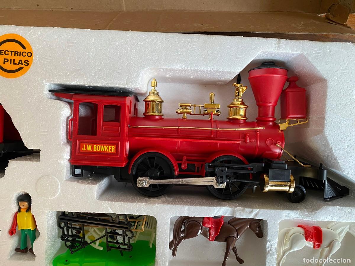 Playmobil: Tren del Oeste Coman-Boys de Comansi- Completo - Foto 7