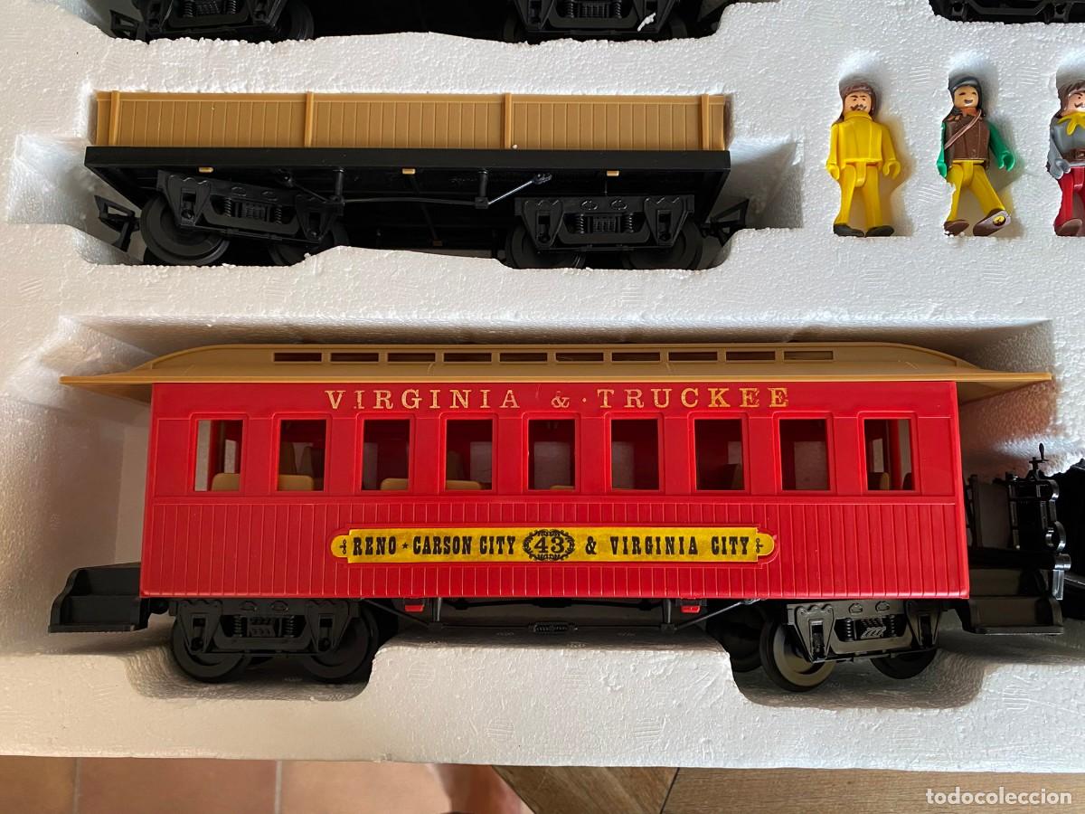 Playmobil: Tren del Oeste Coman-Boys de Comansi- Completo - Foto 10