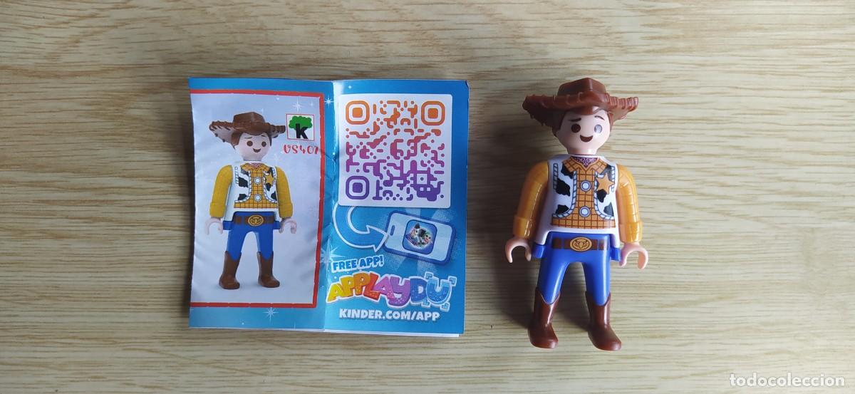 Playmobil: PLAYMOBIL DISNEY PIXAR WOODY TOY STORY KINDER SORPRESA