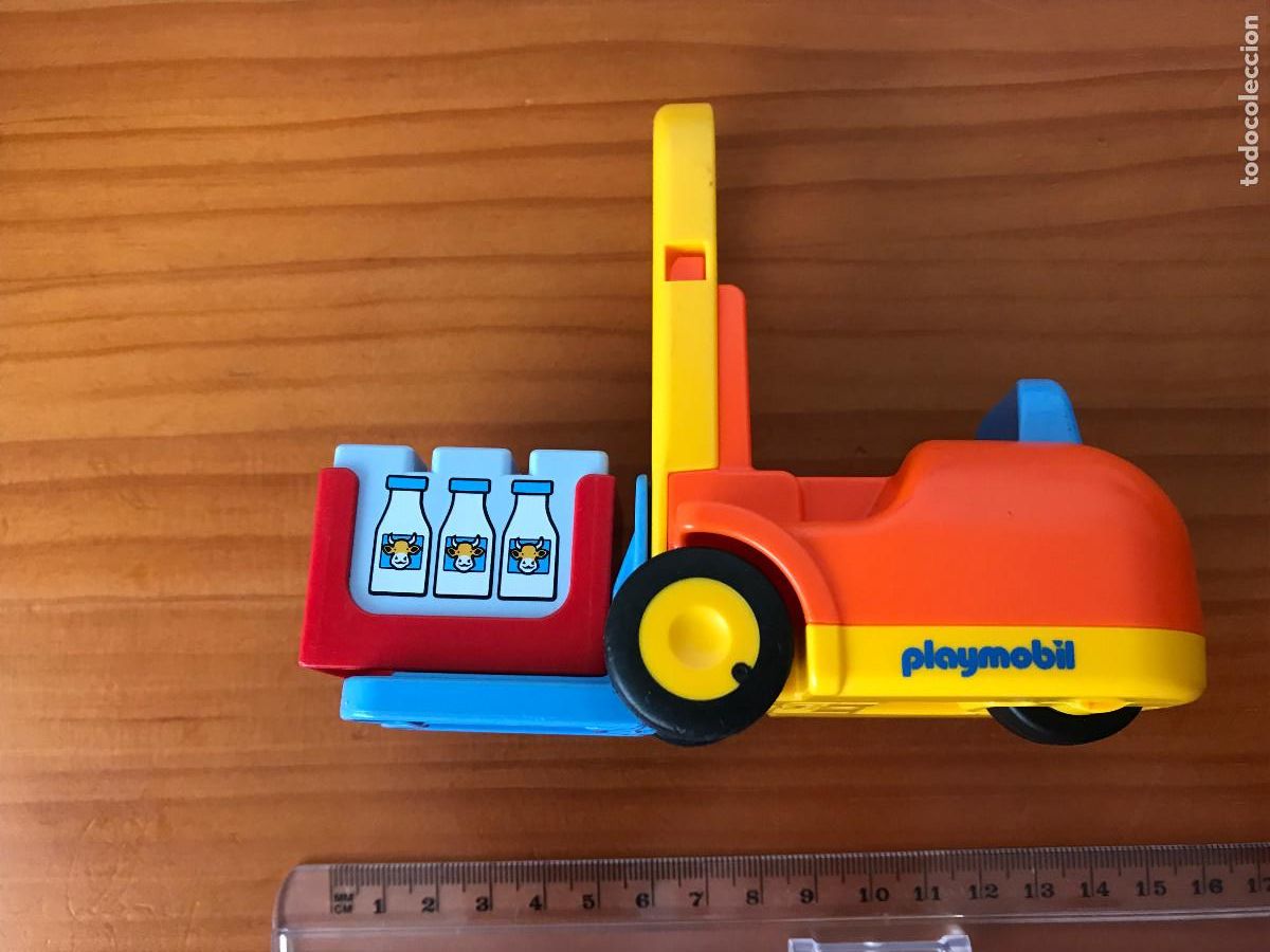Playmobil: Playmobil. Carretilla elevadora