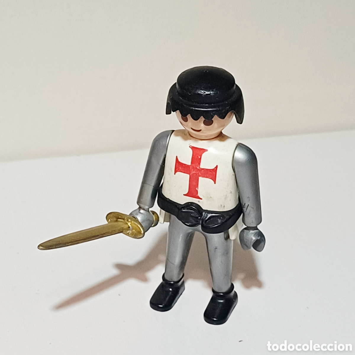 Playmobil: Figura Playmobil soldado cruzado caballero medieval