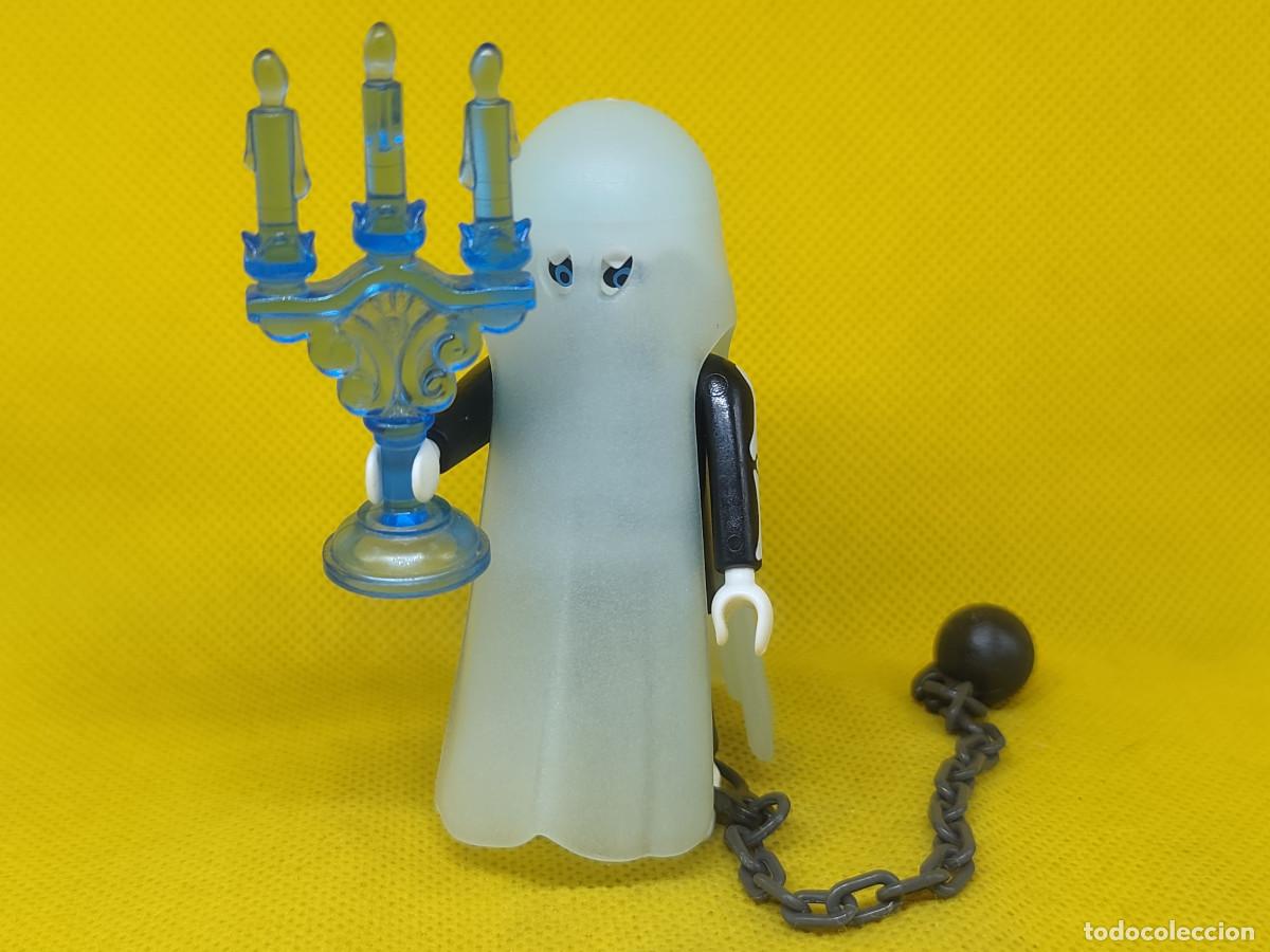 Playmobil: Playmobil Fantasma con candelabro y cadenas REF 4650