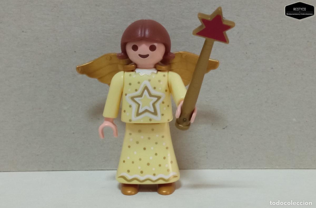 Playmobil: Playmobil - Figura Personaje Angel Angelito Belen Nacimiento