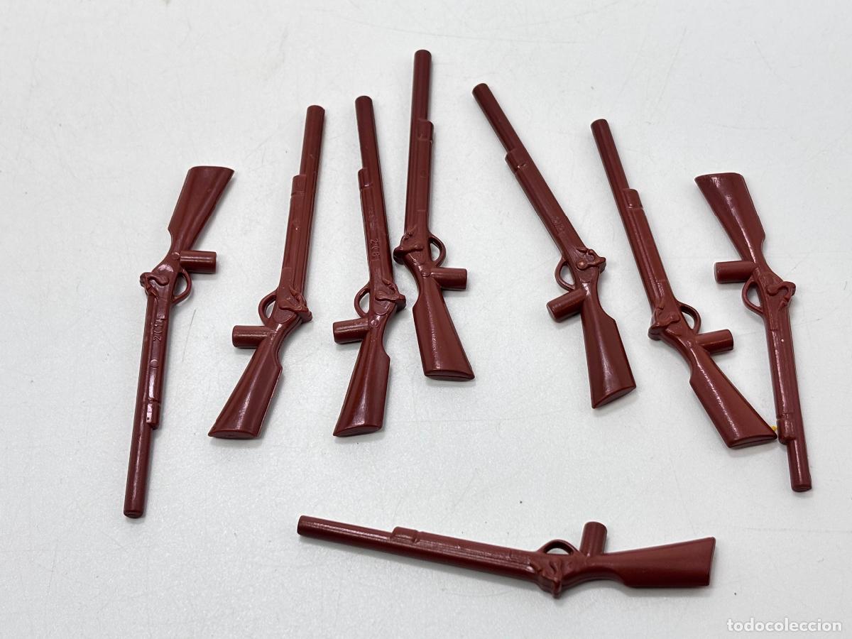 Playmobil: Playmobil lote rifle bandido soldado vaquero oeste