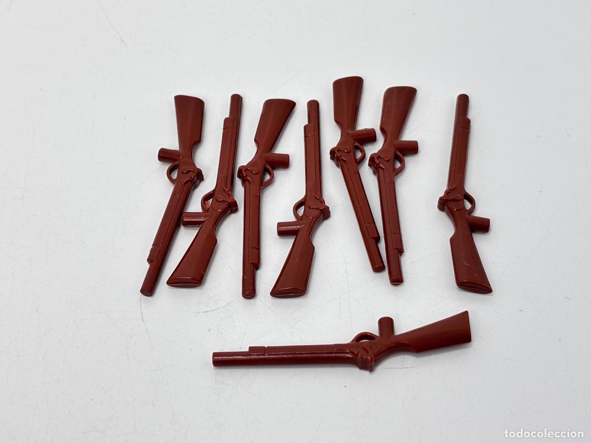 Playmobil: Playmobil lote rifle bandido soldado vaquero oeste