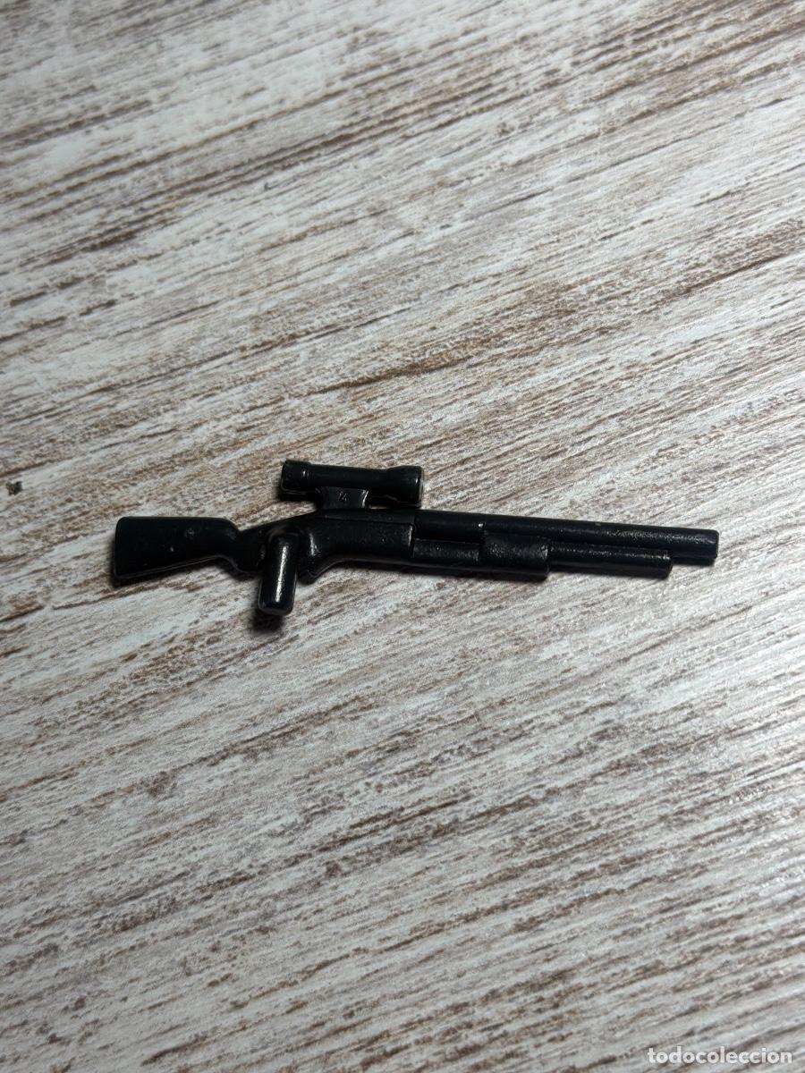 Playmobil: Playmobil pistola escopeta fusil arma porra policia rev&oacute;lver ballesta arco arpon accesorio