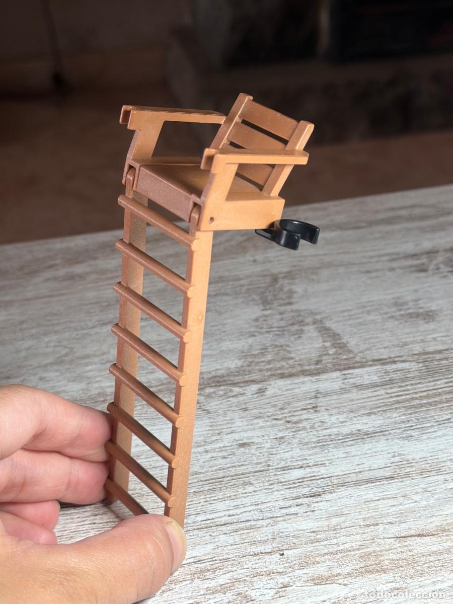 Playmobil: Escalera con silla castillo accesorio complemento Playmobil - Foto 1