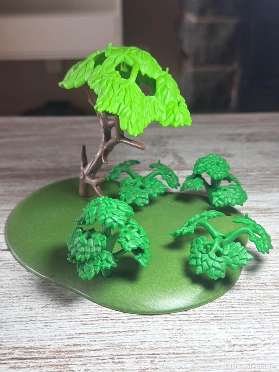 Playmobil: Piedra Planta verde jard&iacute;n flor &aacute;rbol arbusto cactus accesorio complemento Playmobil