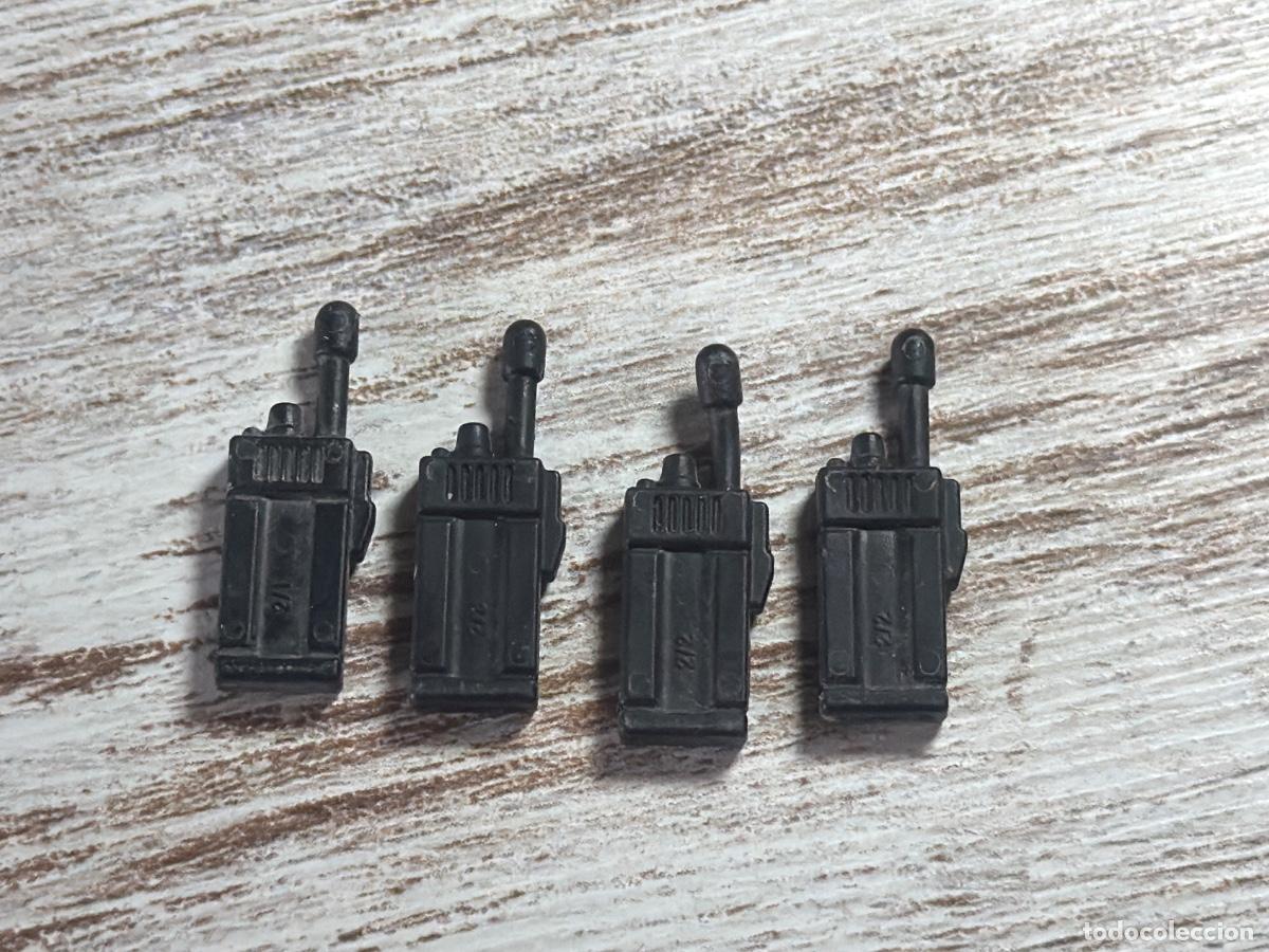 Playmobil: Lote de walkie talkie comunicador policia accesorio complemento Playmobil