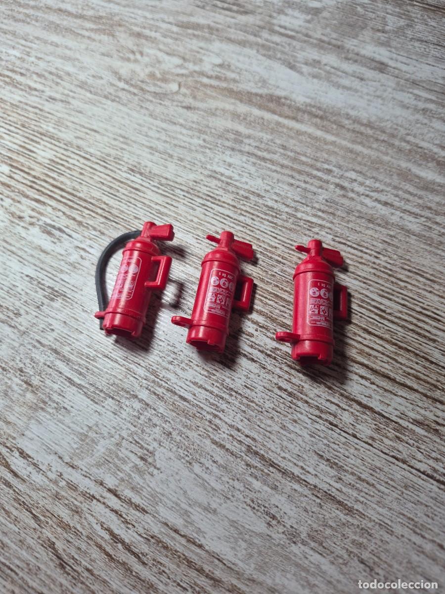 Playmobil: Extintor bomberos accesorio complemento Playmobil - Foto 1