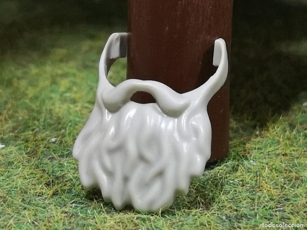 Playmobil: Playmobil barba gris larga vikingo soldado complementos Ses