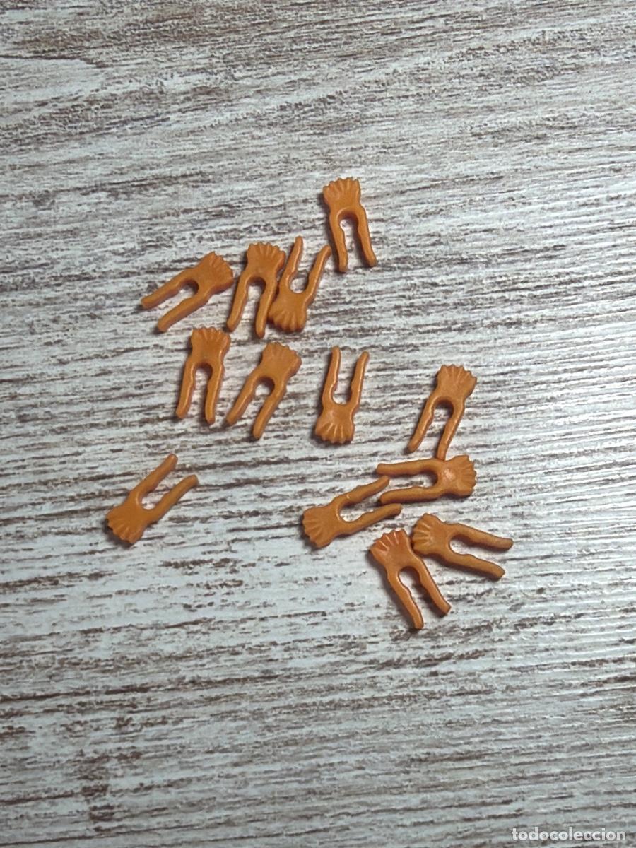 Playmobil: Lote de pinzas de la ropa tendedero accesorio complemento Playmobil