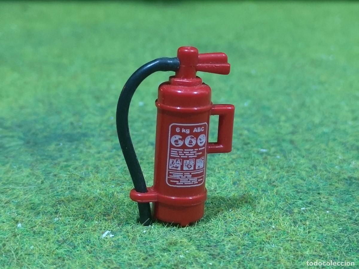Playmobil: Playmobil extintor camion bomberos casa ciudad despacho Ses