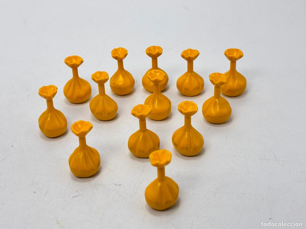 Playmobil: Playmobil lote saca amarilla de oro dinero