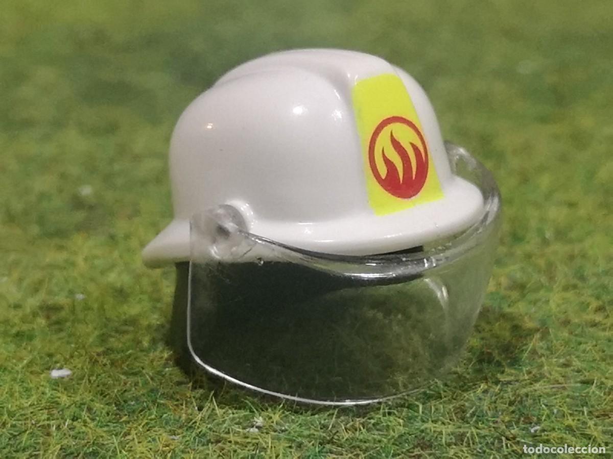Playmobil: Playmobil casco bombero ciudad cami&oacute;n parque Ses