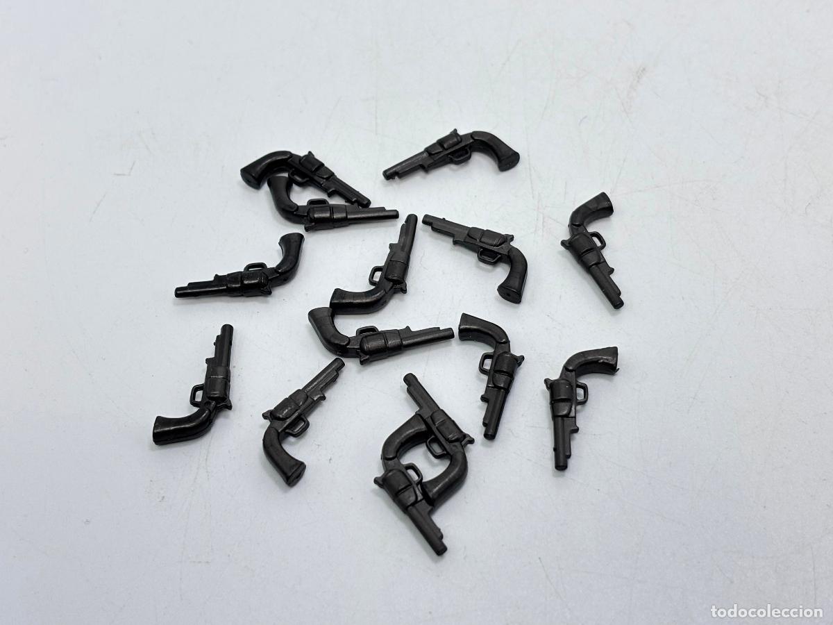 Playmobil: Playmobil lote pistola vaquero rev&oacute;lver oeste