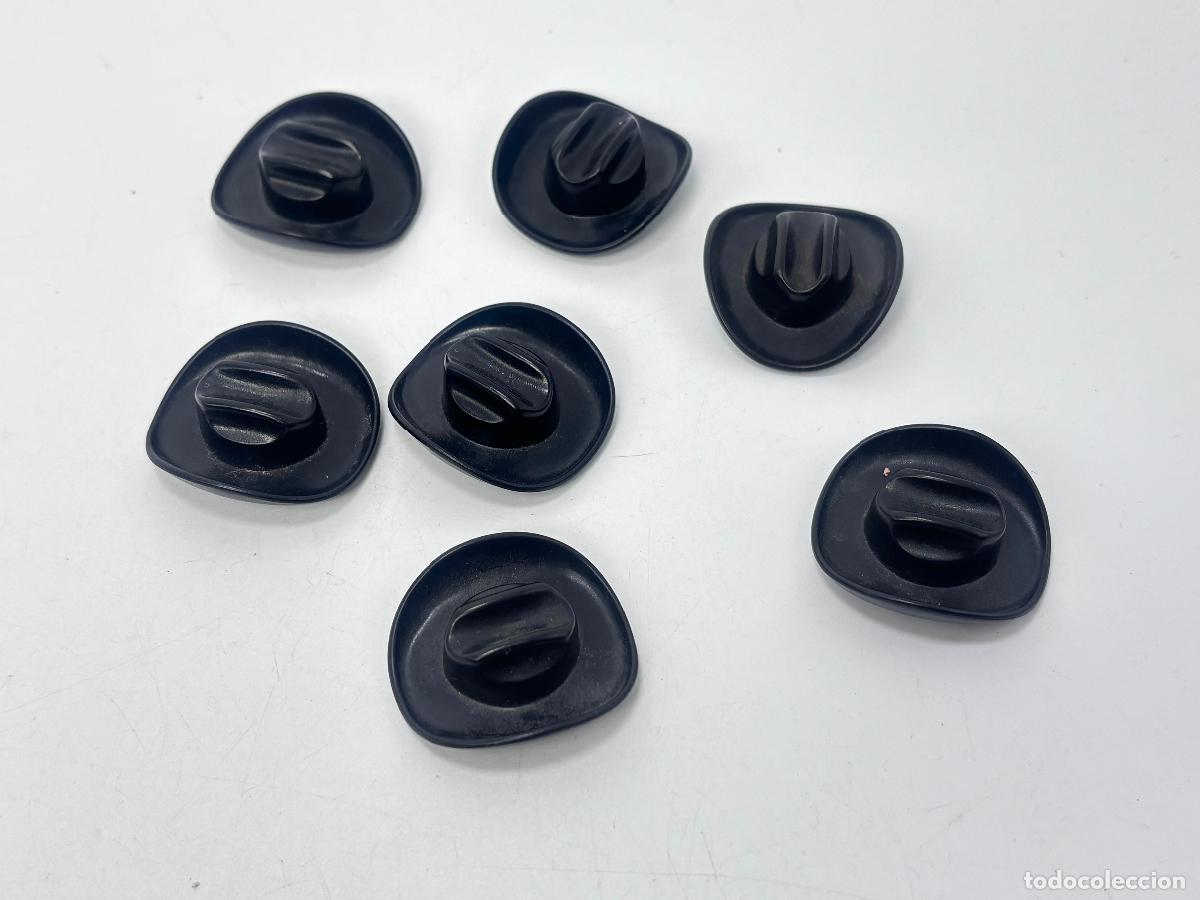 Playmobil: Playmobil lote sombrero vaquero negro oeste soldado