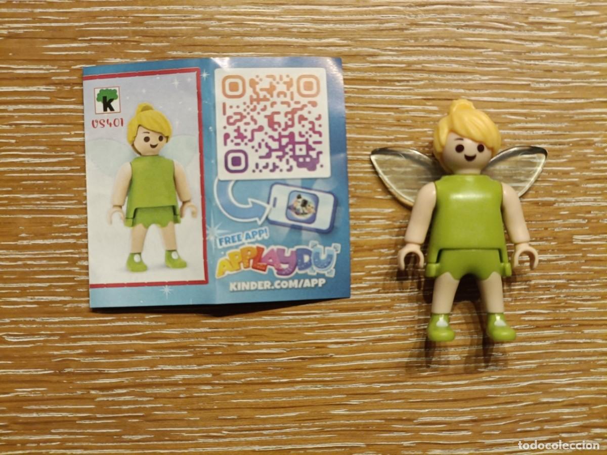 Playmobil: FIGURA KINDER PLAYMOBIL DISNEY - con BZP - CAMPANILLA - PETER PAN