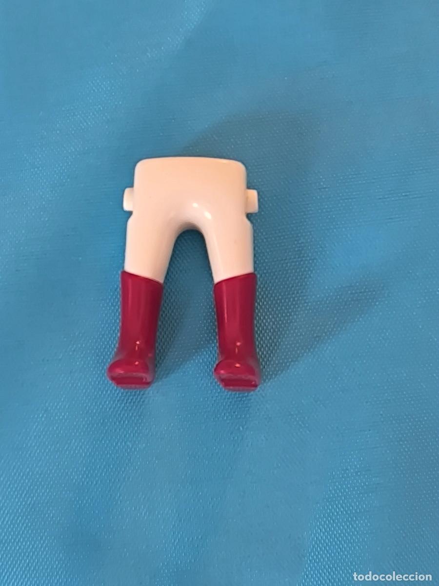 Playmobil: Playmobil piernas pantal&oacute;n blanco bota roja city pirata oeste medieval vkingos soldados ingleses