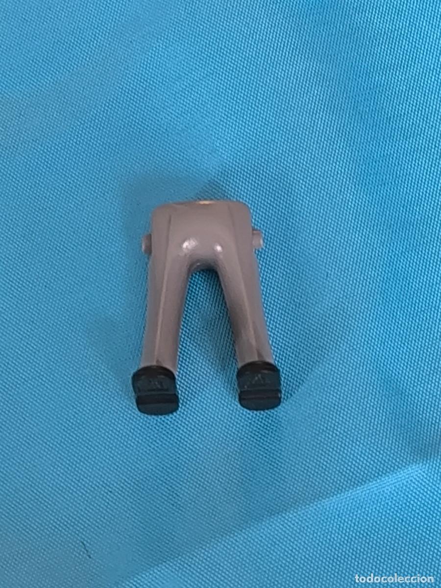Playmobil: Playmobil piernas gris sudista zapato negro oeste victoriano indios vaqueros piratas ciudad