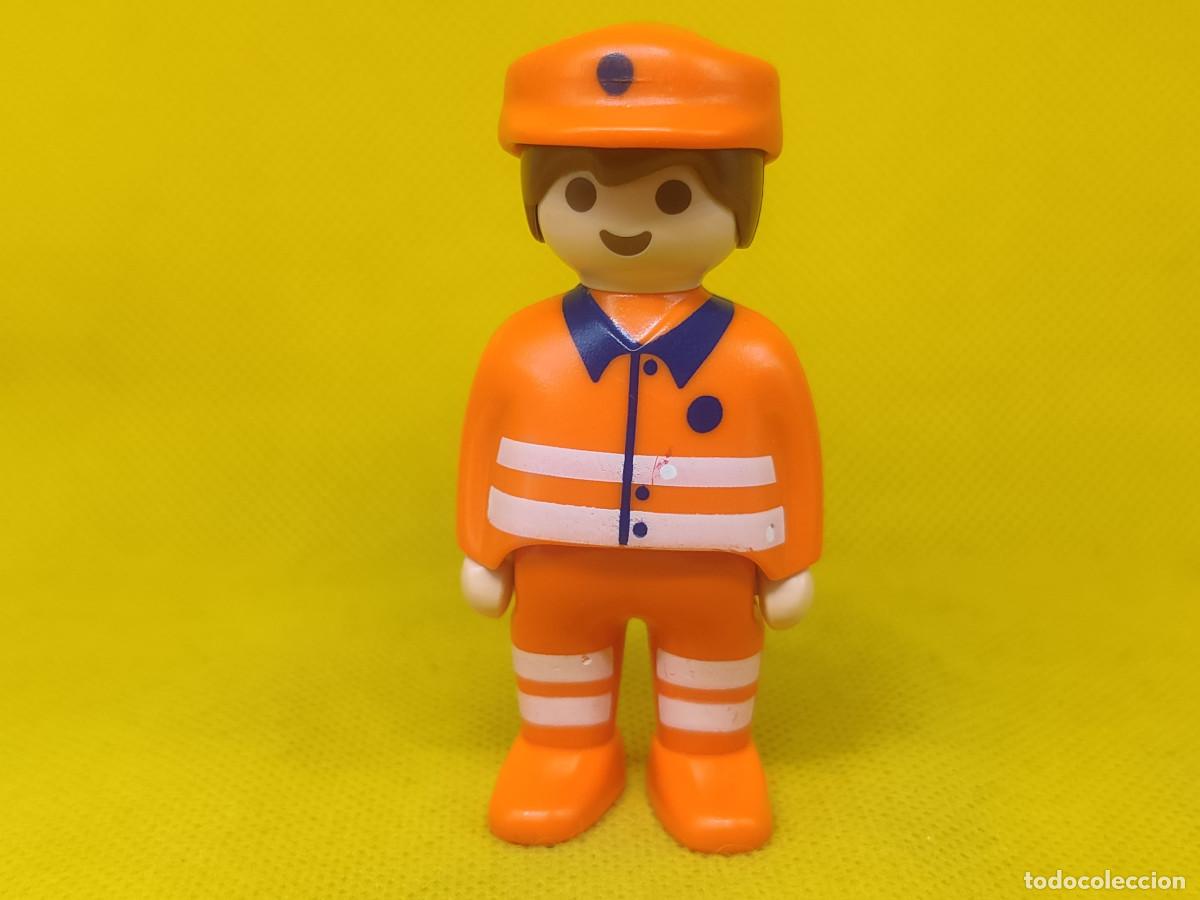 Playmobil: Playmobil 1 2 3 operario de limpieza