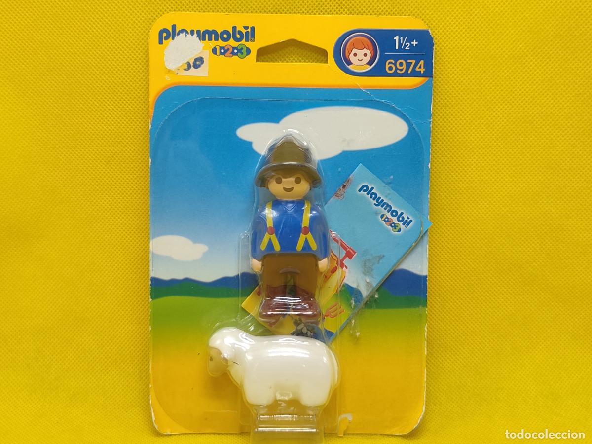 Playmobil: Playmobil Pastor con oveja 1 2 3