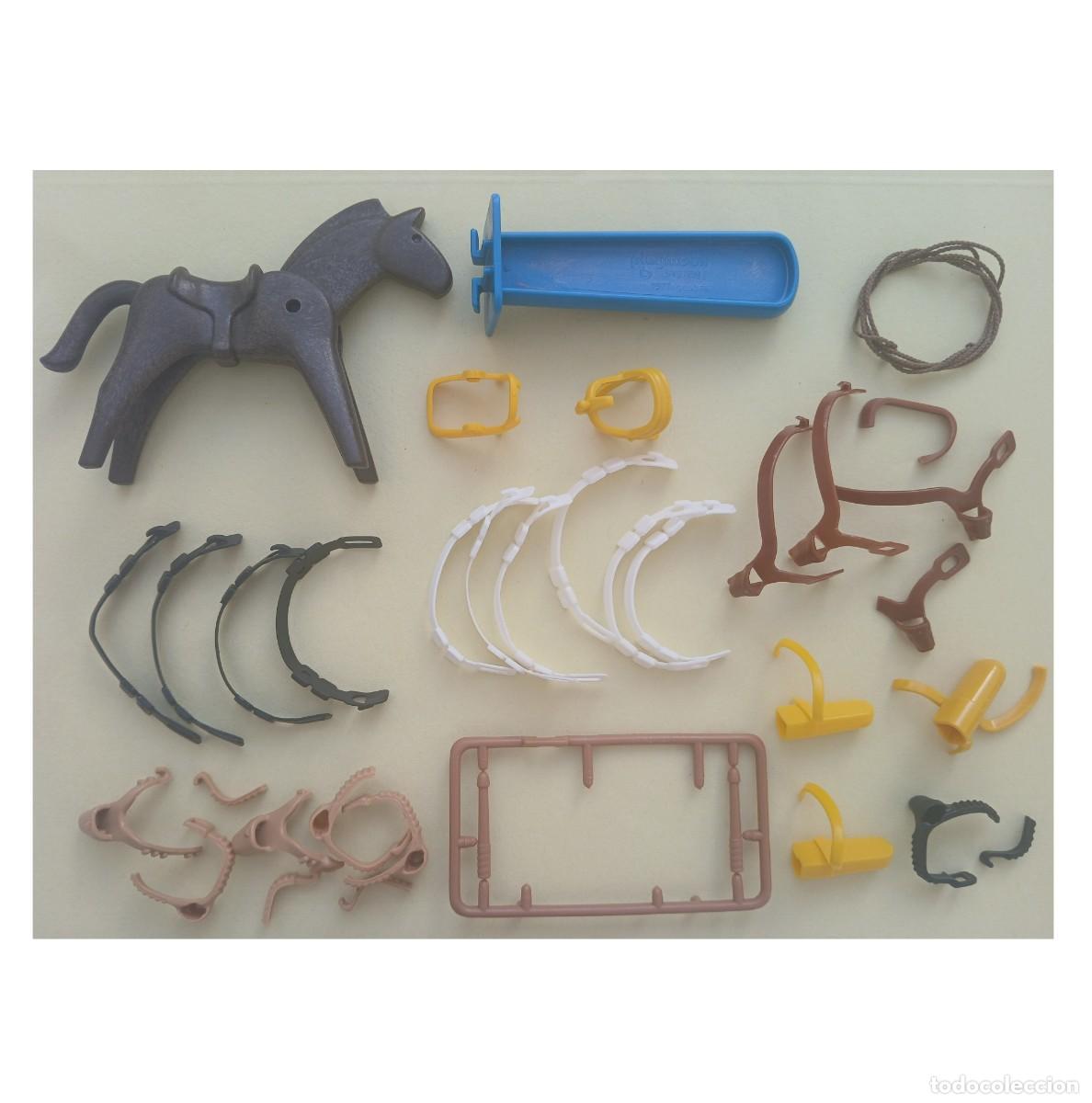 Playmobil: Playmobil Lote n&ordm; 3. Caballo y cinturones