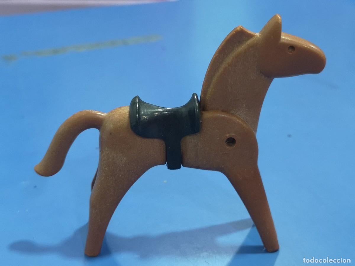 Playmobil: Playmobil caballo montura primera generaci&oacute;n oeste medieval 1974 Ses