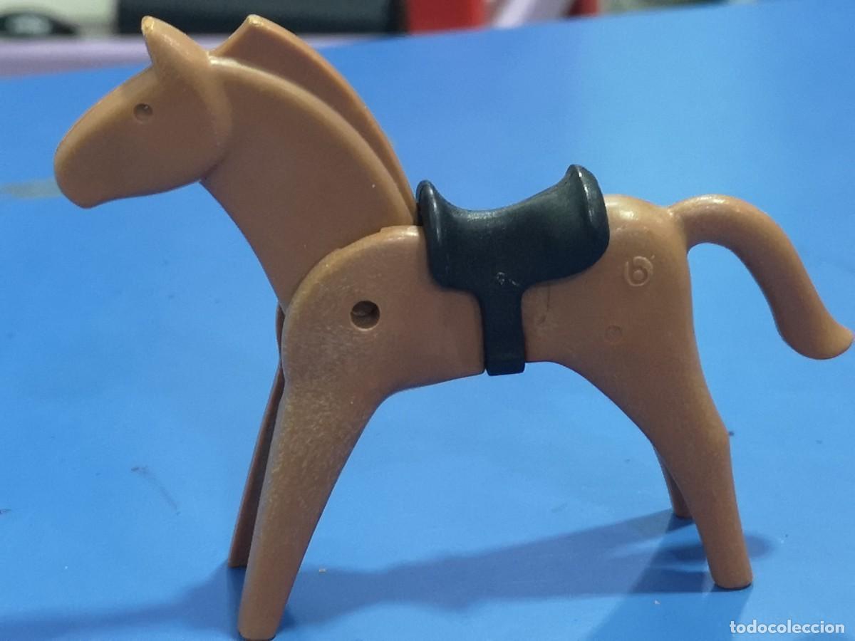 Playmobil: Playmobil caballo montura primera generaci&oacute;n oeste medieval 1974 Ses