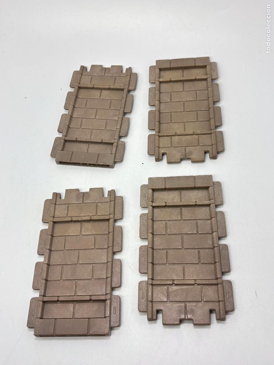 Playmobil: Playmobil lote pared casa castillo medieval