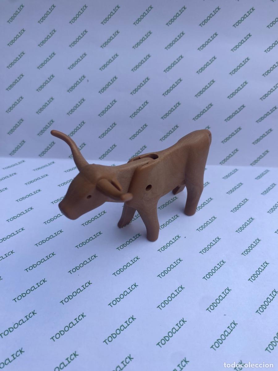 Playmobil: Playmobil vaca cuernos largos (pedido m&iacute;nimo 5&euro;)