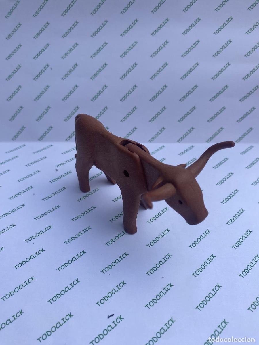 Playmobil: Playmobil vaca cuernos largos (pedido m&iacute;nimo 5&euro;)