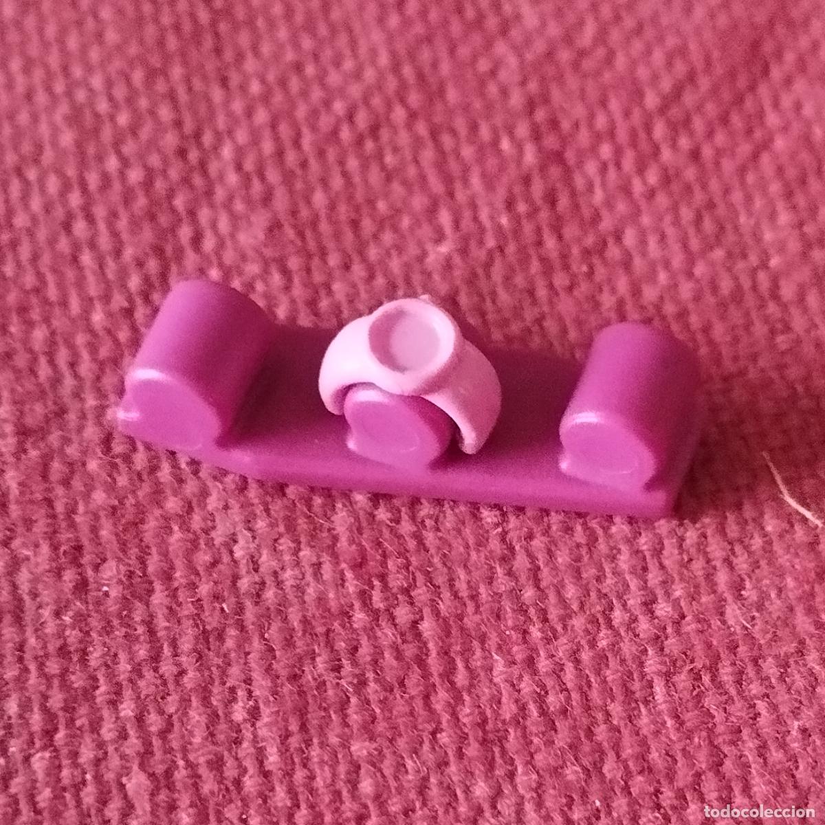 Playmobil: RELOJ EN EXPOSITOR PARA RELOJES - ROSA - PLAYMOBIL