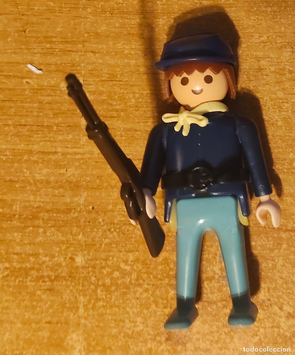 Playmobil: playmobil, lote, soldados, oeste, western, nordistas, sudistas, infanter&iacute;a