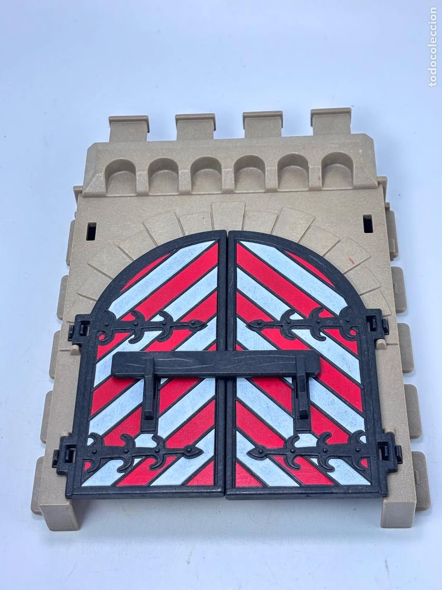 Playmobil: playmobil 3667 puerta castillo con cerradura pasador