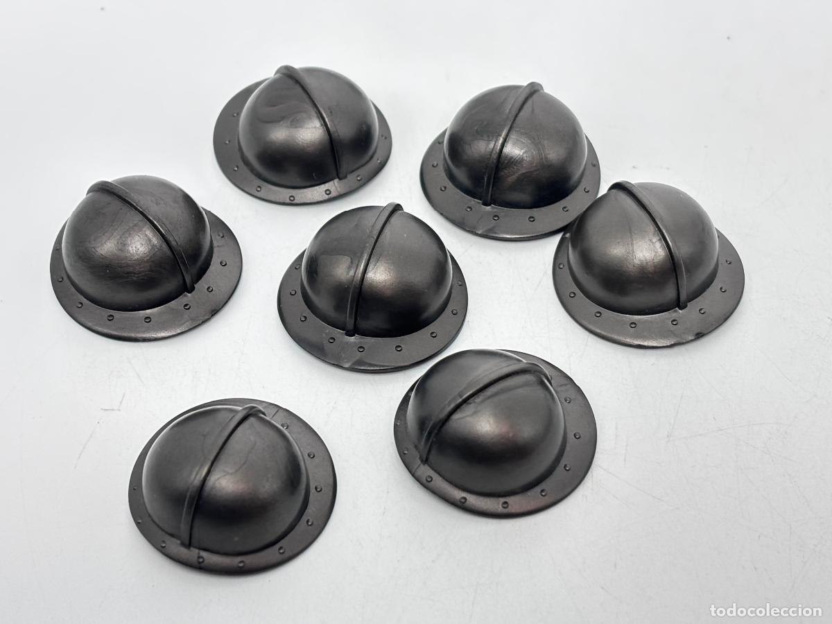 Playmobil: playmobil lote casco soldado medioeval