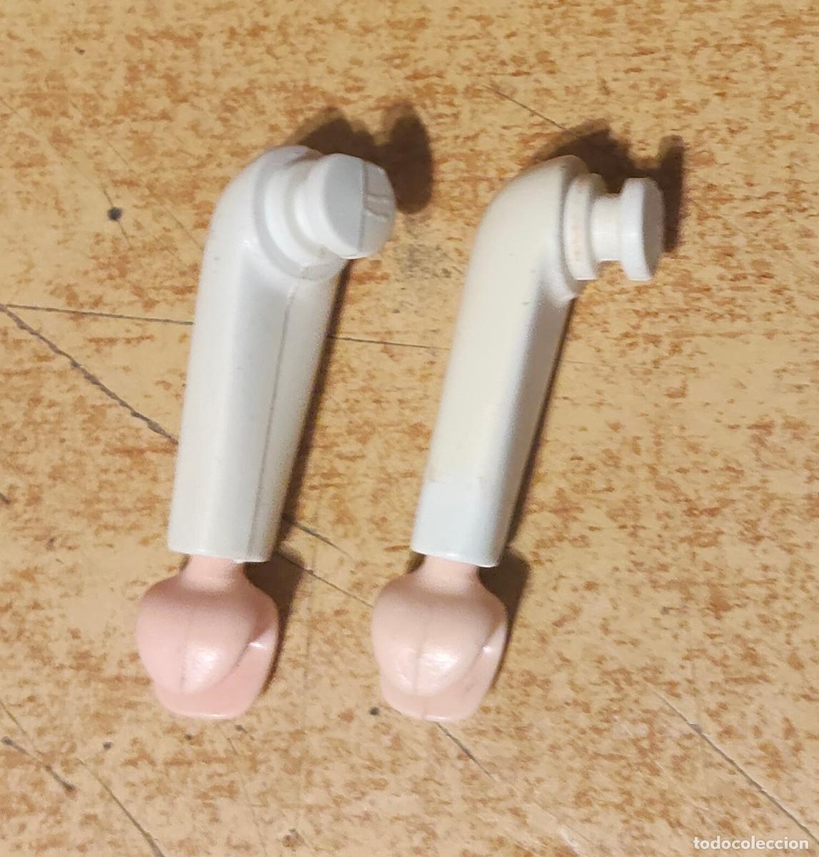 Playmobil: PLAYMOBIL 2 BRAZOS BLANCOS MANGA LARGA RECAMBIO