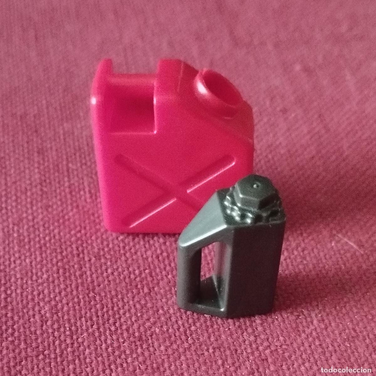 Playmobil: 2 BIDONES PARA ACEITE O GASOLINA - PLAYMOBIL