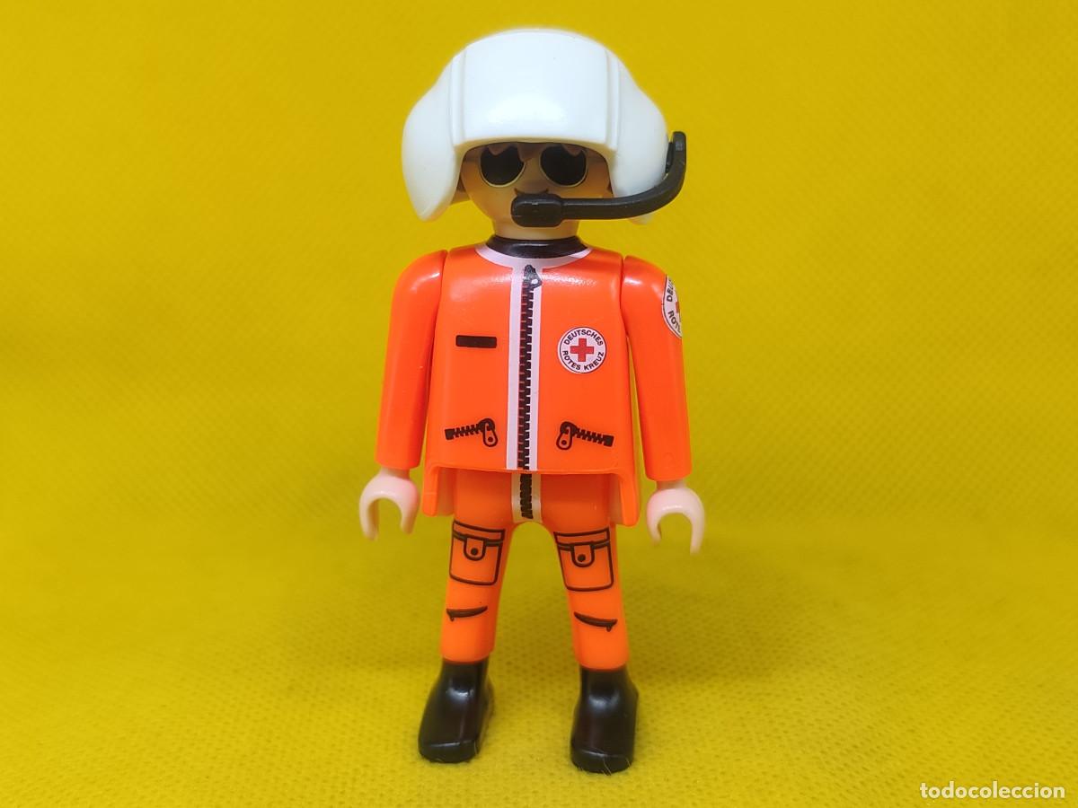 Playmobil: Playmobil M&eacute;dico de rescate, piloto, enfermero