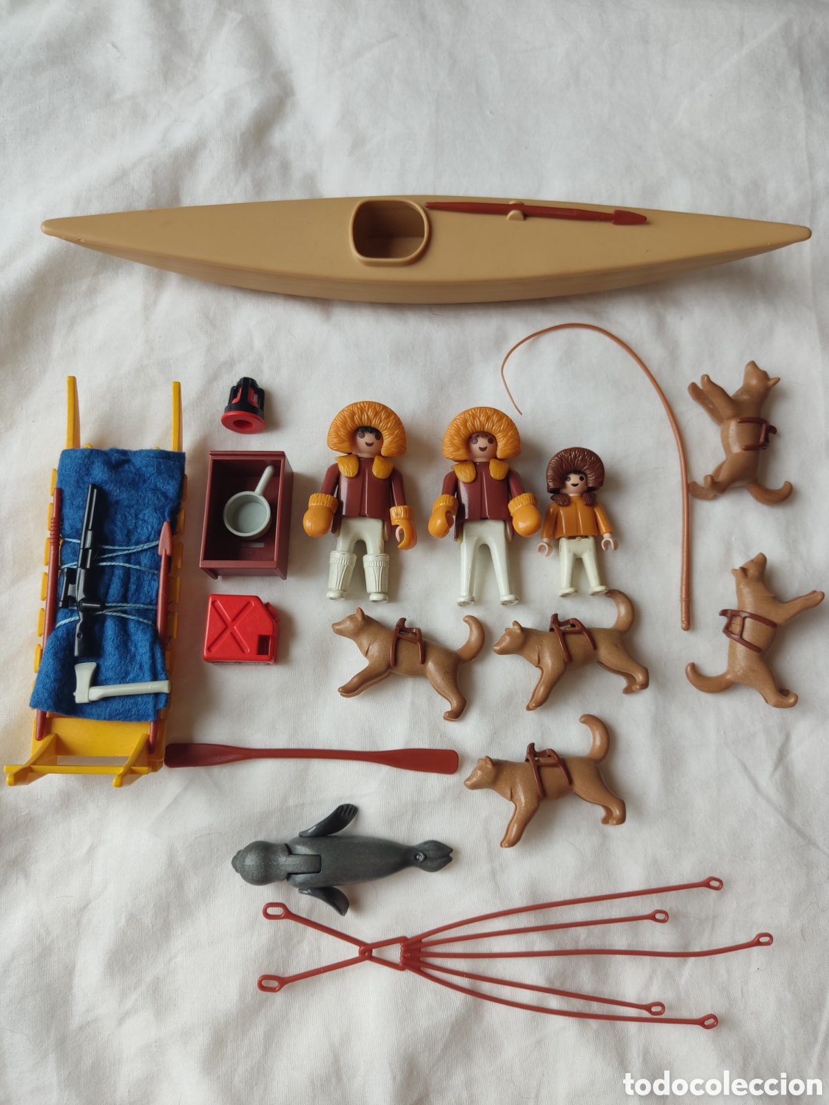 Playmobil: Playmobil 3466 esquimales con trineo y perros