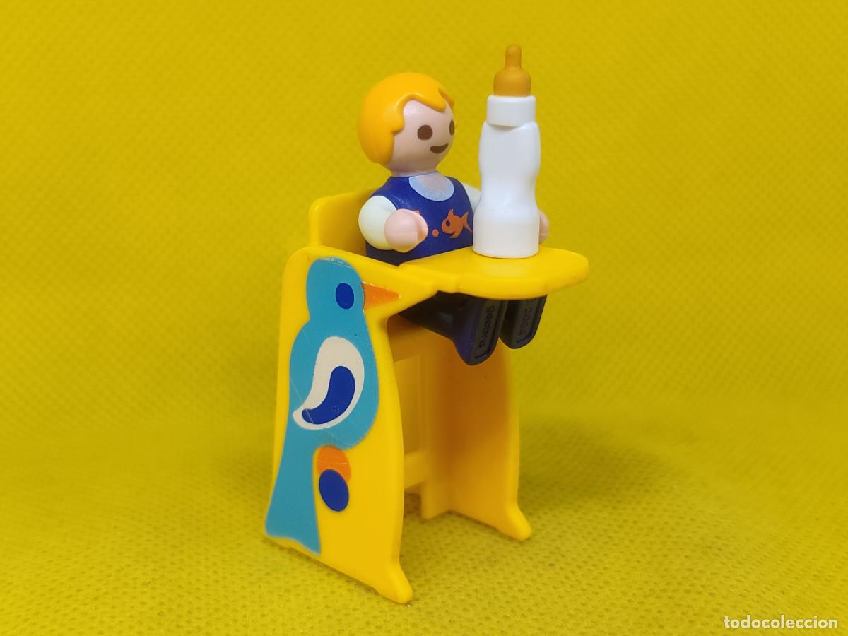 Playmobil: Playmobil Beb&eacute; con trona y biber&oacute;n - Foto 1