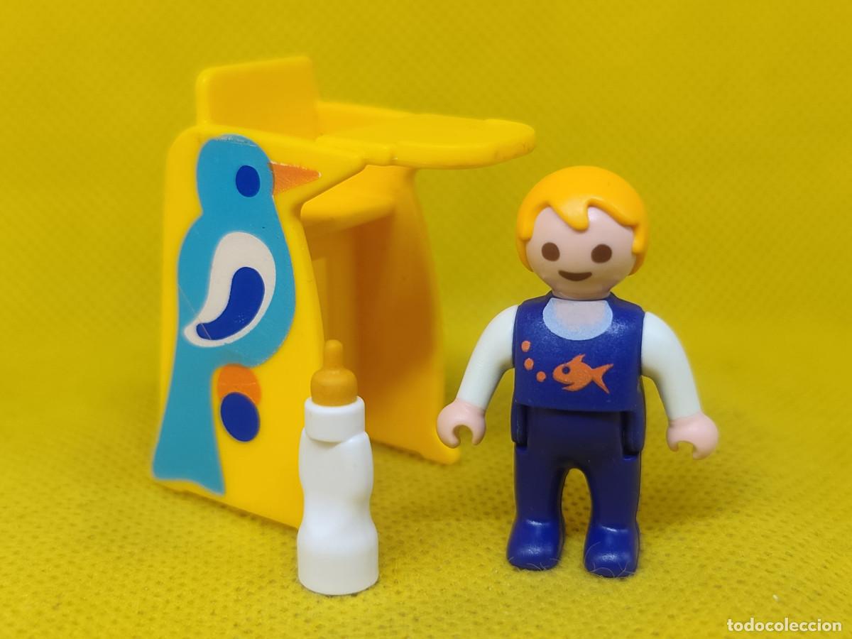 Playmobil: Playmobil Beb&eacute; con trona y biber&oacute;n - Foto 2